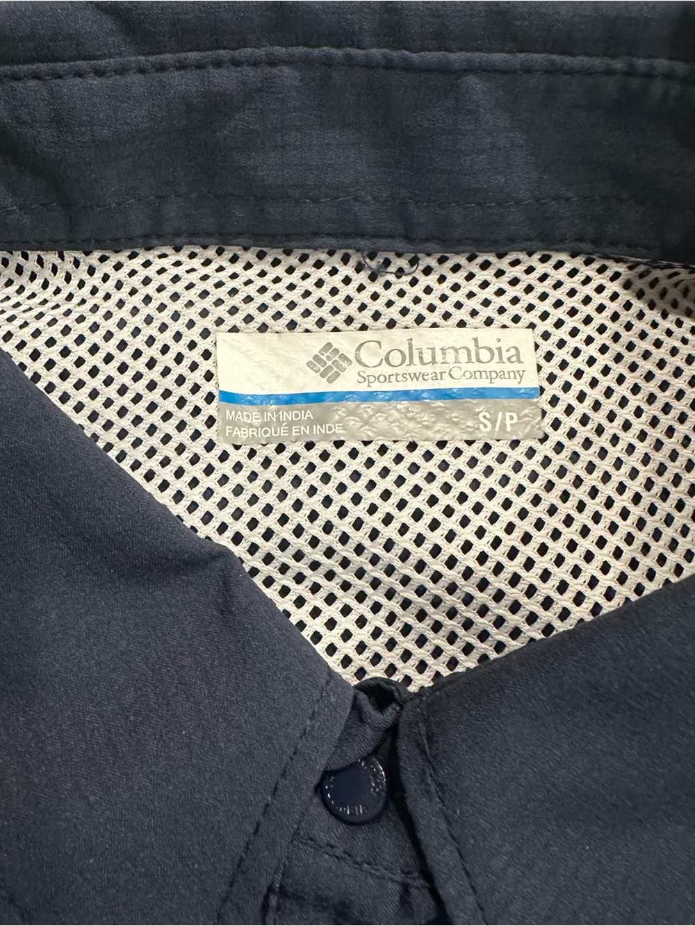 Columbia PFG Women's Omni-Shade Navy Long Sleeve Fishing Shirt Size Small - Picture 3 of 7